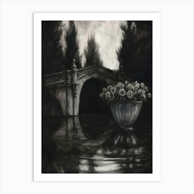 Bridge Over Water Art Print