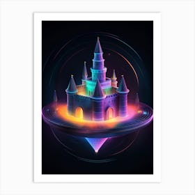 Castle In The Sky 22 Art Print