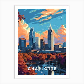 Charlotte, North Carolina Art Print