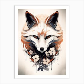 Blossom Foxy Art Print
