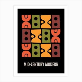 Mid-Century Modern Decorating Art Print
