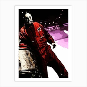 Chris Fehn slipknot band Art Print