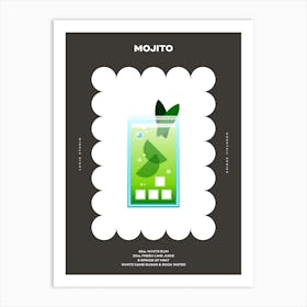 Mojito Dark Art Print