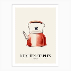 Kitchen Staples Kettle 2 Art Print