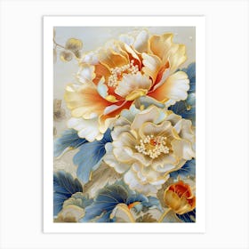 Chinese Flower Painting 109 Art Print