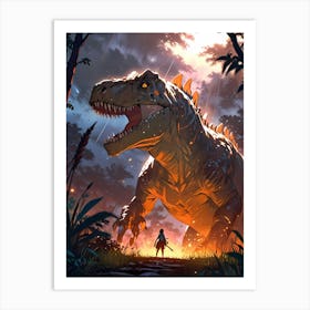 Tyrannosaurus Rex 1 Art Print