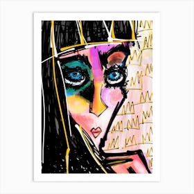 Egyptian Woman Art Print