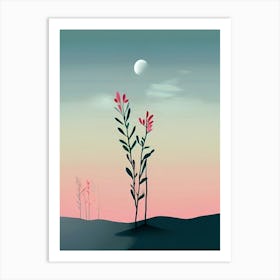 Moon In The Sky 1 Art Print