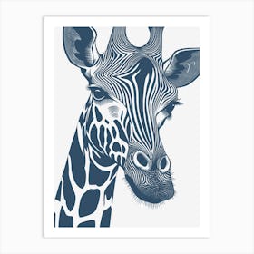 Giraffe 2 Art Print