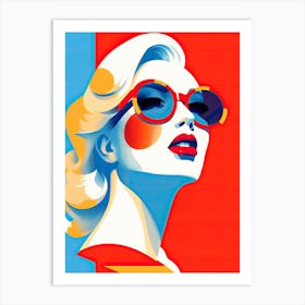 Bold & Beautiful: Pop Art Portraits of American Women Art Print