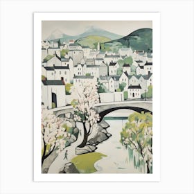 Keswick (Cumbria) Painting 3 Art Print