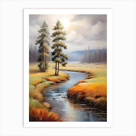 'River' Art Print