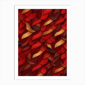 Tessellation Abstract Geometric 7 Art Print