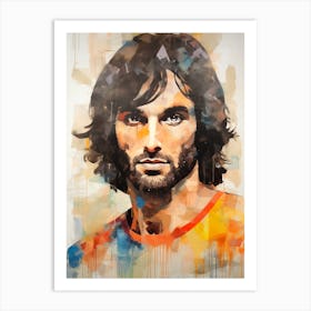 George Best (3) Art Print