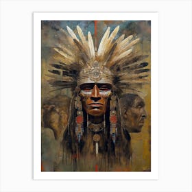 Whispers of Tradition: Native Art Treasures Art Print
