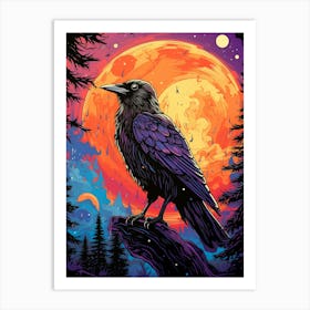 Raven 1 Art Print