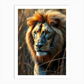 Wild Animal Creative Portrait 145 Art Print