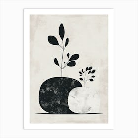 Marrakech Stone Park Bauhaus Minimalist Art Print