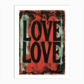 Love Love Art Print