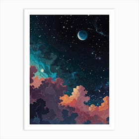 Clouds In The Sky 1 Art Print