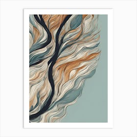 Abstract Tree 2 Art Print