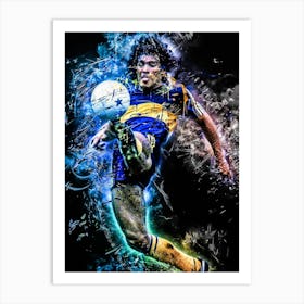 Maradona Legend Soccer Art Print