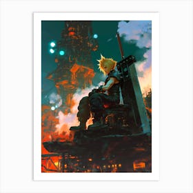 Final Fantasy Vii 5 Art Print