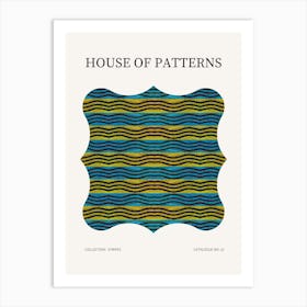 Stripes Pattern Poster 22 Art Print