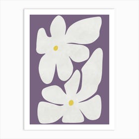 White Narcissus Art Print