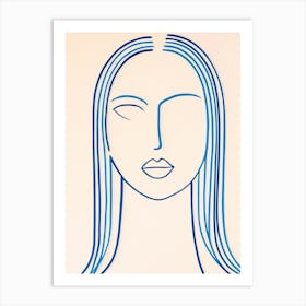 Portrait Of A Woman 3 Art Print