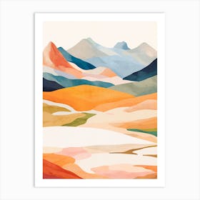 Summer Ladnscape 4 Art Print