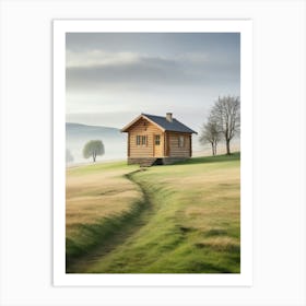 Small House In The Countryside Art Print