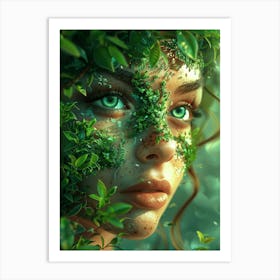 The eyes of Mother Nature Art Print