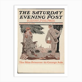 The Saturday Evening Post, November 24, 1906, Edward Penfield Art Print