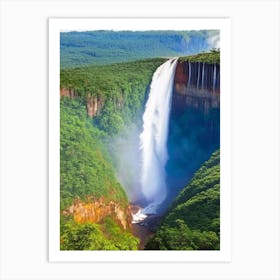 Kaieteur Falls, Guyana Majestic, Beautiful & Classic (2) Art Print