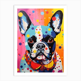 French Bulldog Pop Art Inspired Art Print