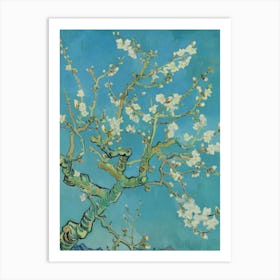 Blossoming Almond Tree 7 Art Print