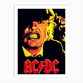 Ac/Dc Poster Art Print