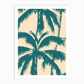 Palm Trees 14 Art Print