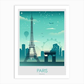 Paris France  Art Print