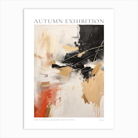Autumn Exhibition Modern Abstract Poster 10 Art Print