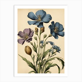 Botanical Elegance Art Print