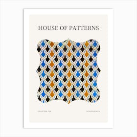 Tile Pattern Poster 32 Art Print