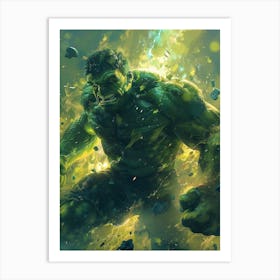 Hulk 04 Art Print