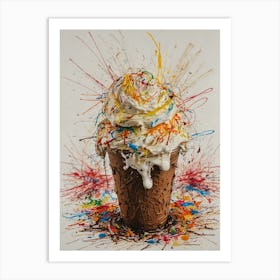 Ice Cream 16 Art Print