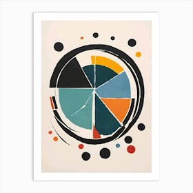 Pie Chart Art Print