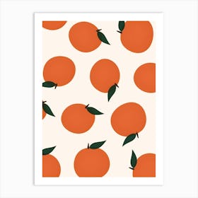 Oranges Art Print