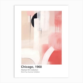 World Tour Exhibition, Abstract Art, Chicago, 1960 3 Art Print