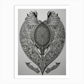 Heart Of A Dragon Art Print