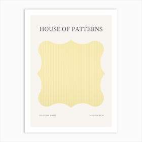 Stripes Pattern Poster 26 Art Print